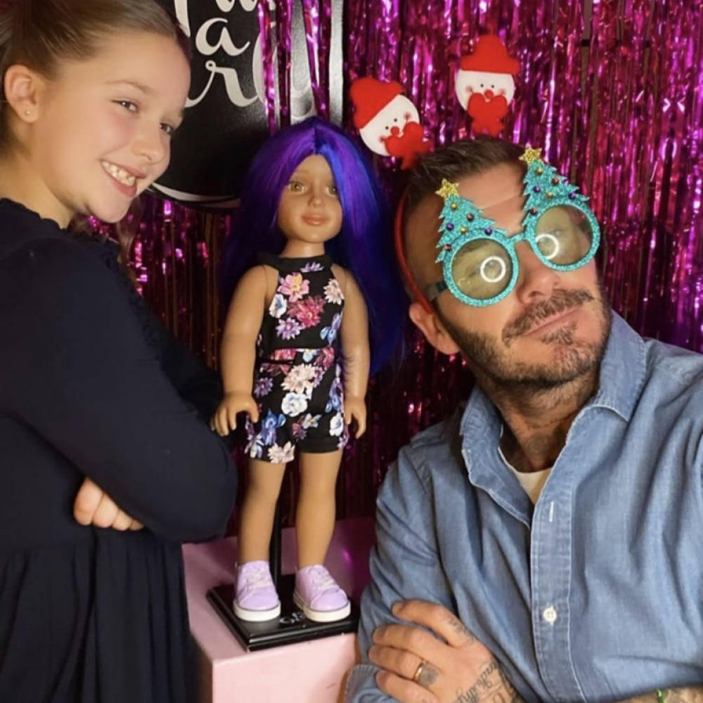 فيكتوريا بيكام تنشر صورة لطيفة تجمع زوجها ديفيد بيكام مع ابنتهما