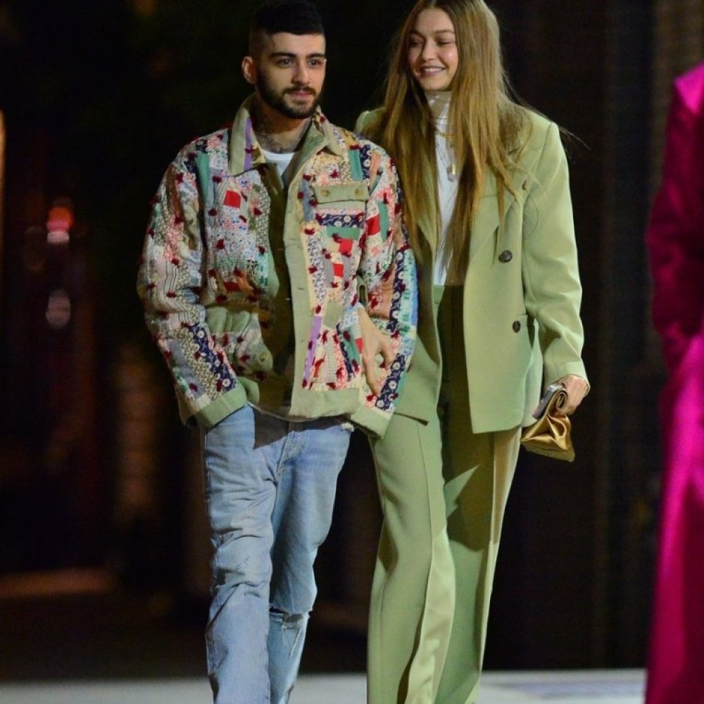 عودة جيجي حديد إلى حبيبها السابق زين مالك واحتفالهما بعيد ميلاده في نيويورك أمس