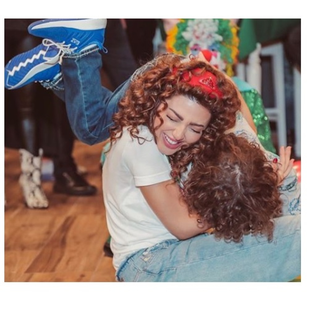 صورة عفوية لطيفة تجمع ميريام فارس مع ابنها جايدن في عيده الرابع 