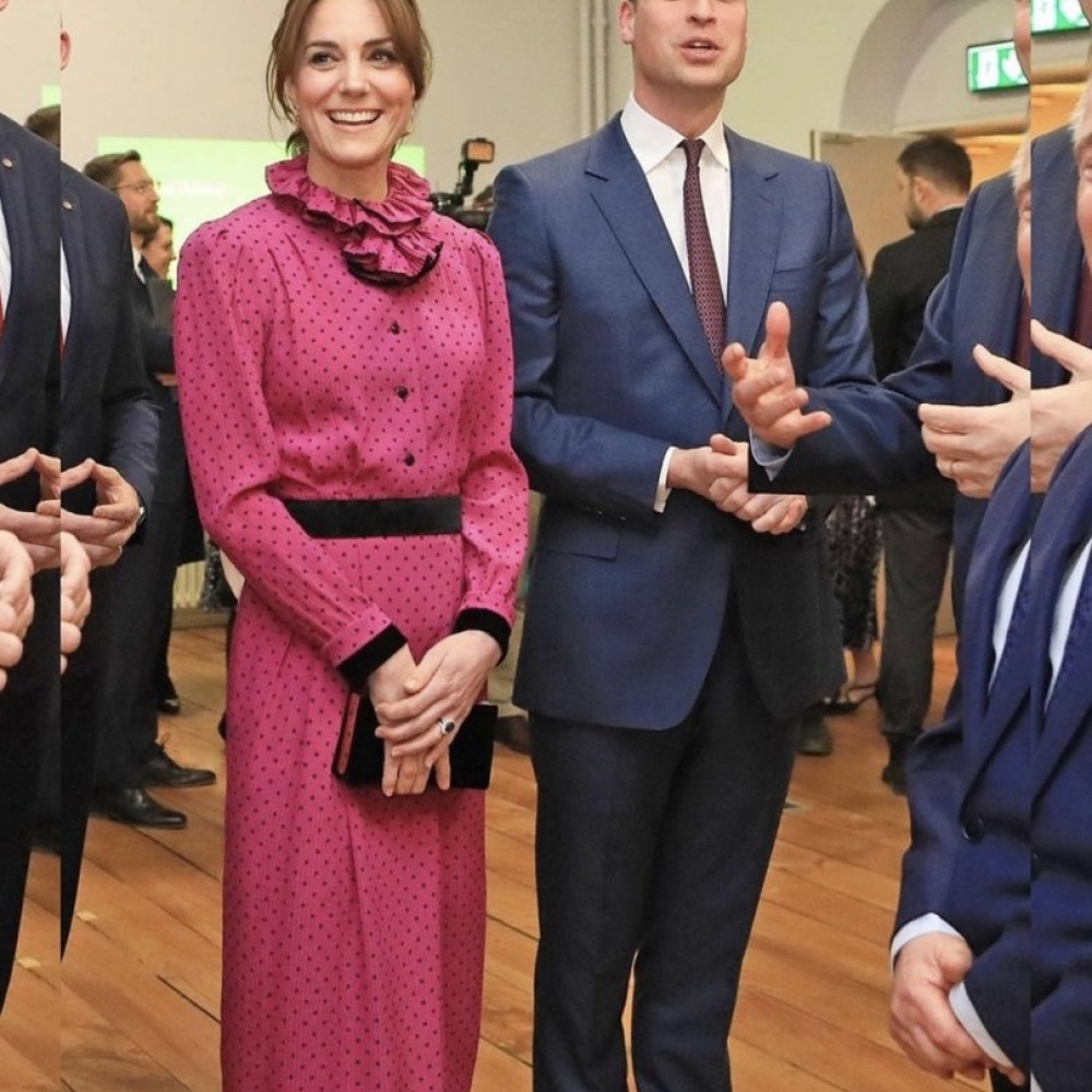 كيت ميدلتون برفقة الأمير ويليام في دبلن