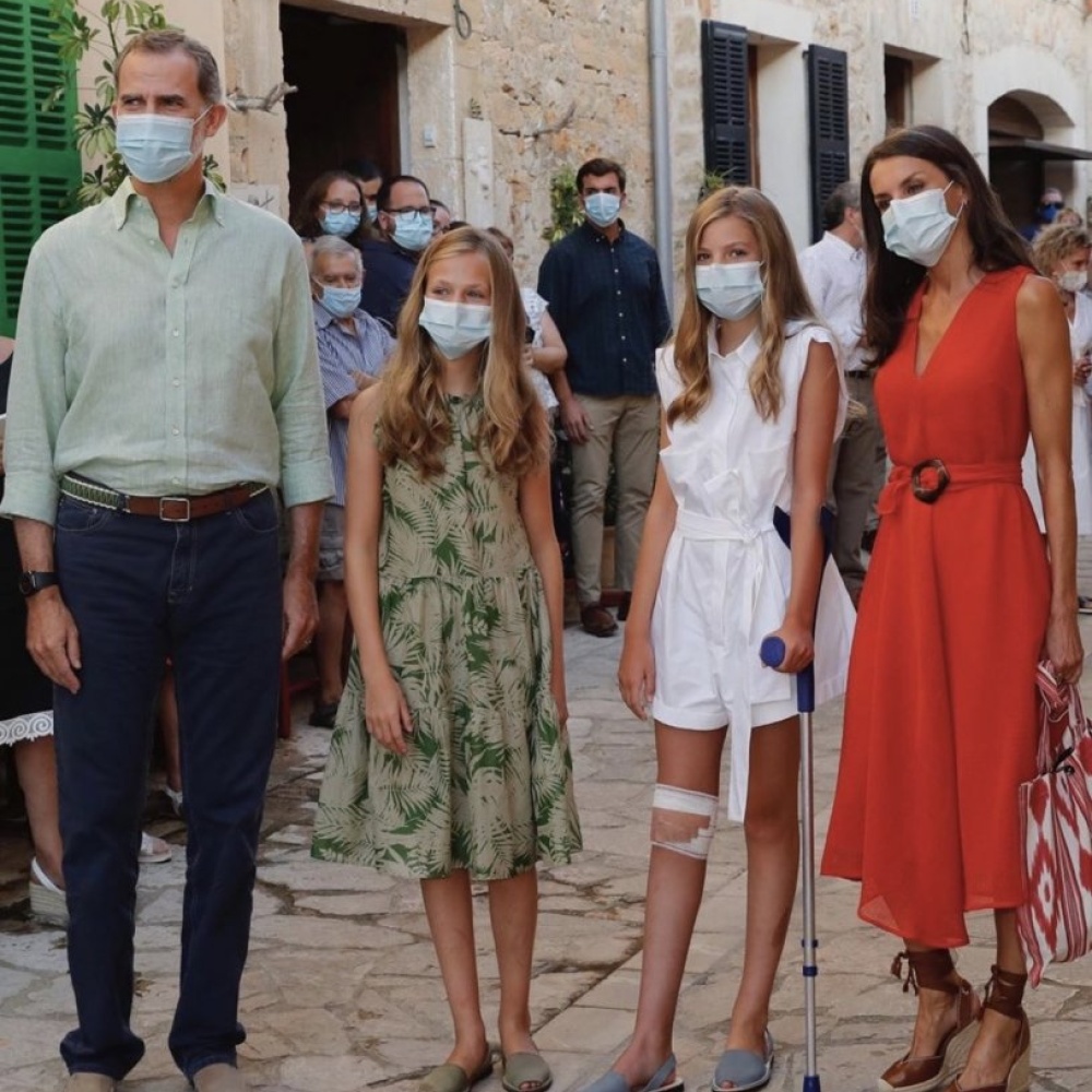 العائلة الملكية الإسبانية في رحلة إلى متحف Fray Junipero Serra في مايوركا 