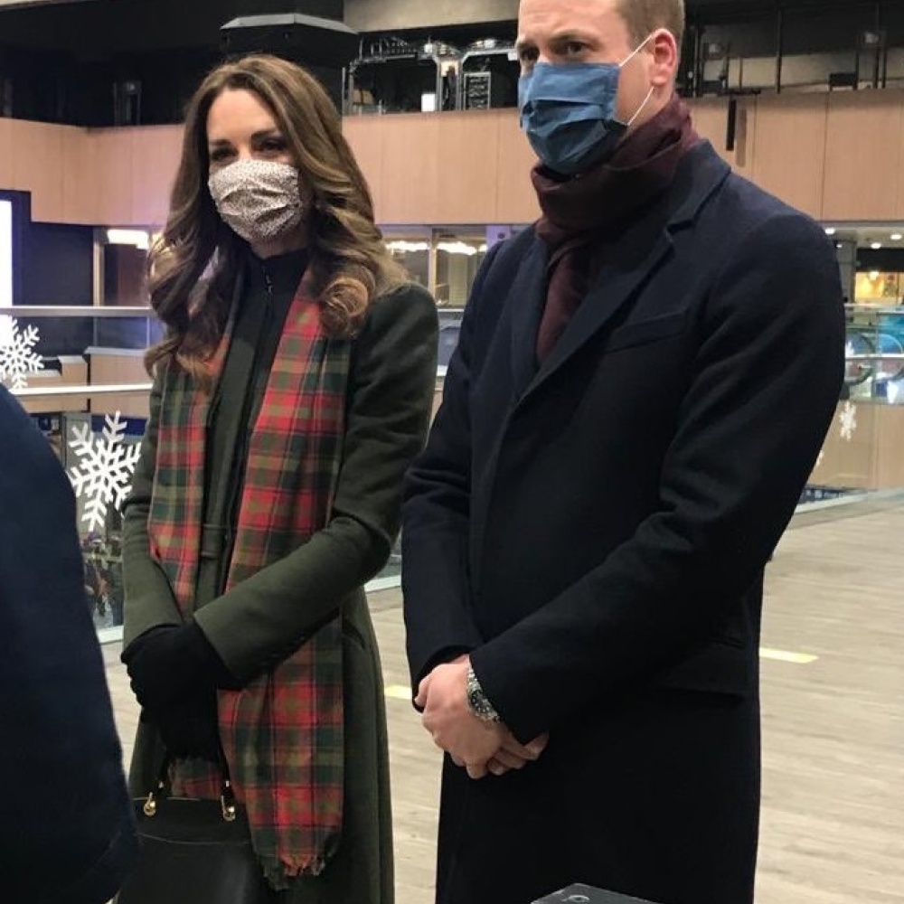 أحدث إطلالات كيت ميدلتون والأمير ويليام في بداية رحلة القطار الملكي