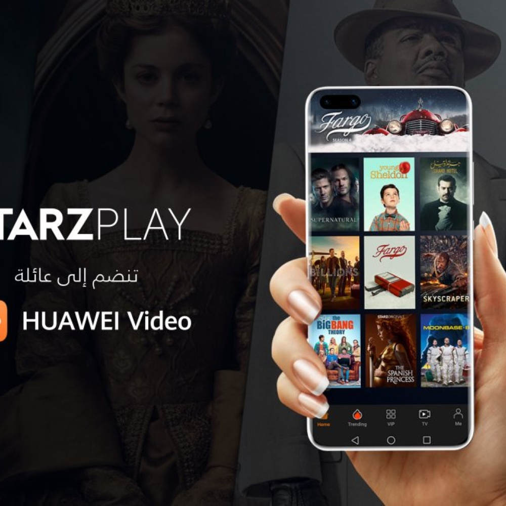 STARZPLAY تقدم آلاف الساعات من المحتوى عالي الجودة إلى HUAWEI Video