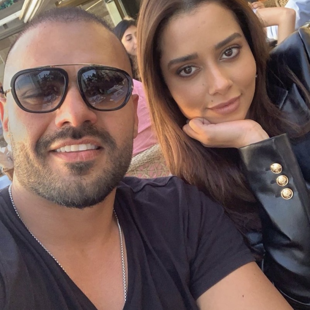 جوزيف عطية يستمتع برفقة بلقيس فتحي في لبنان