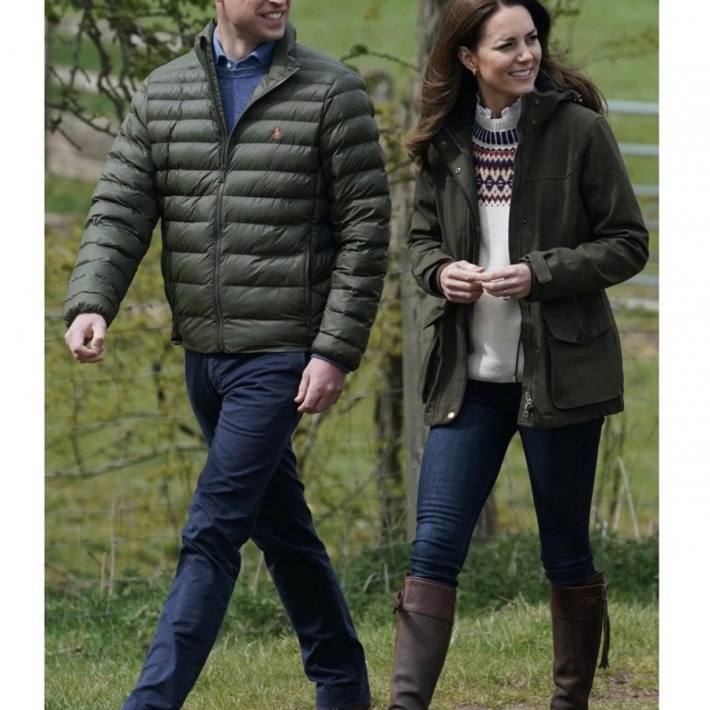 أحدث إطلالات كيت ميدلتون والأمير ويليام في مزرعة في دورهام