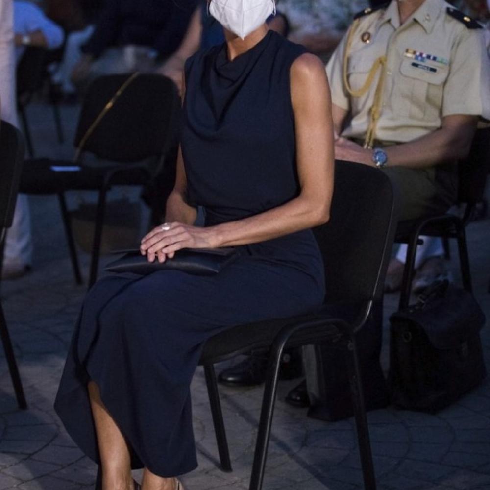 إطلالة الملكة ليتيزيا في ختام مهرجان أتلانتيدا مايوركا السينمائي 2021