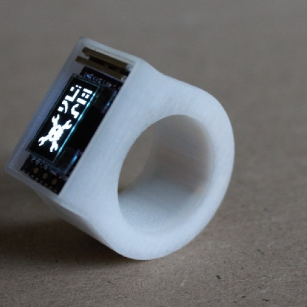 "Ö ring" خاتم ذكي جديد بالطباعة ثلاثية الأبعاد يغنيك عن الهاتف