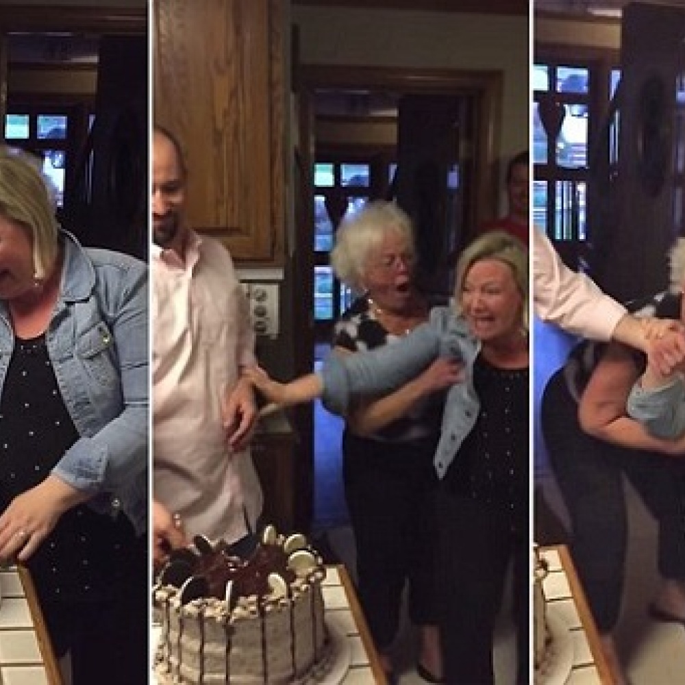 فيديو.. فرحة غير طبيعية لأم حامل بأنثى