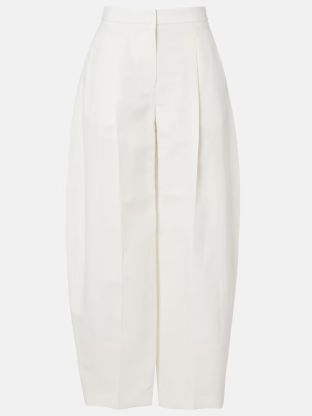 بنطلون بأرجل باريل من Alaïa	