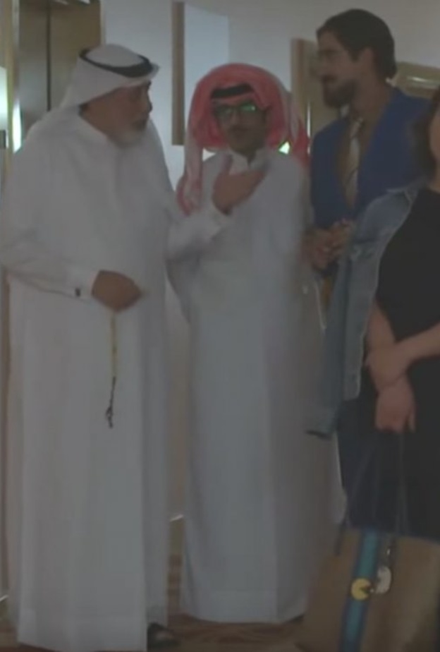 لقاء عائلة الجسمي مع حياة الفهد في الفندق