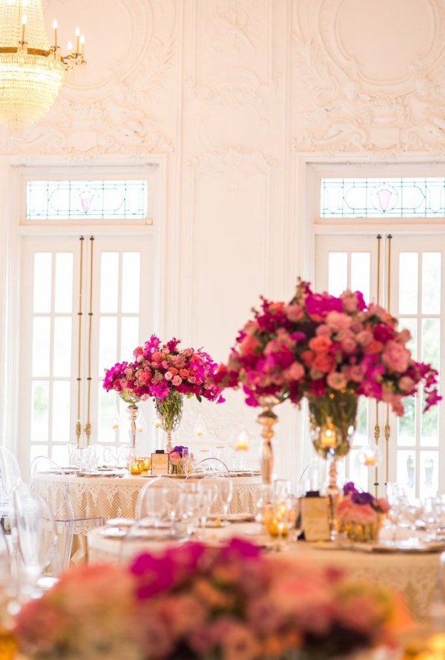 حددي الطابع و الاجواء العامة قبل اختيار الوان حفل الزفاف