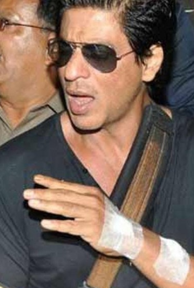 شاروخان ينجو من الإصابة في موقع تصوير فيلمه الجديد