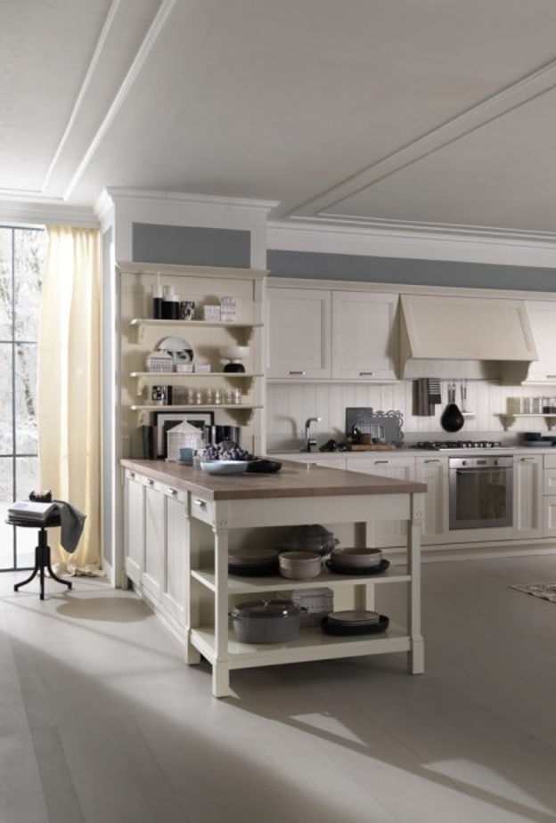 الأبيض والأسود من تصميم poggenpohl دارج لألوان المطابخ هذا العام