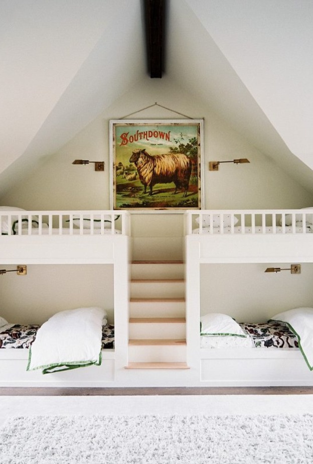 هناك سرر مبتكره للتخزين لغرف الاطفال الصغيرة