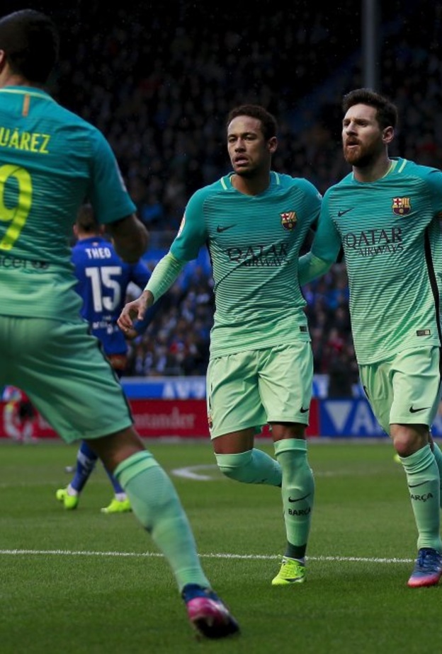 برشلونة الأقرب للفوز بـ جدول هدافي الدوري الاسباني