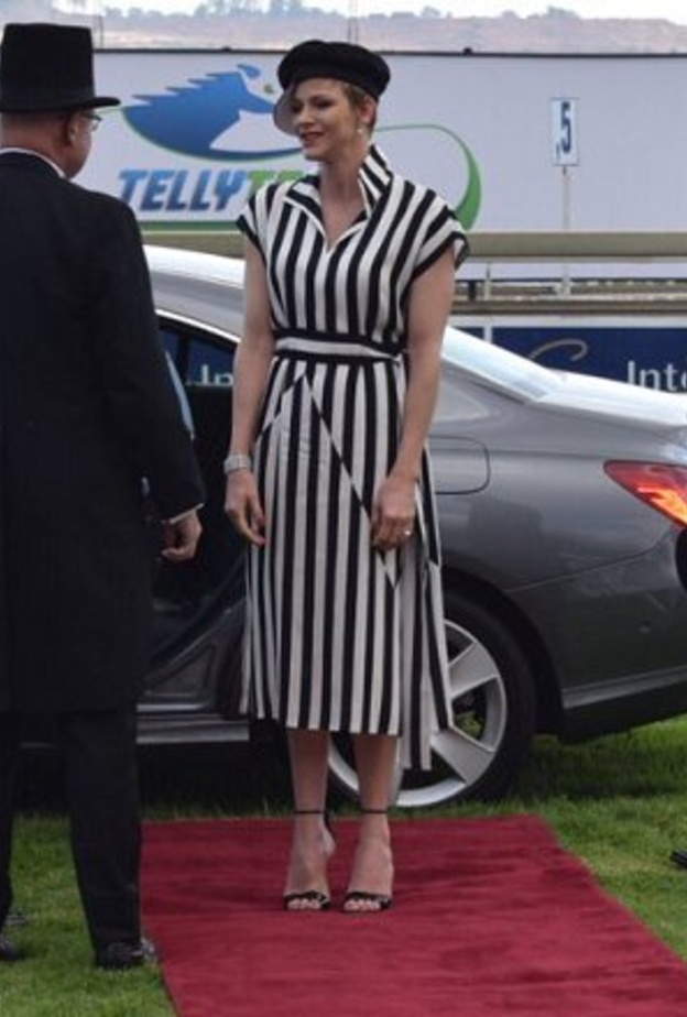 سافرت الأميرة تشارلين إلى جنوب أفريقيا في زيارة عمل تستمر لمدة 5 أيام بالتعاون مع الصليب الأحمر