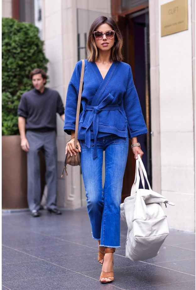 جمل الاطلالات الراقية هذا الموسم اختاريها مع بناطيل الجينز