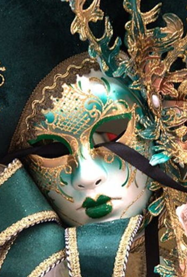 اقنعة البندقية التقليدية من ايطاليا