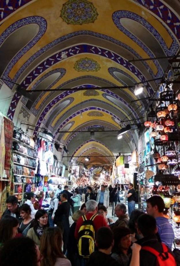 البازار التاريخي الكبير في بورصة