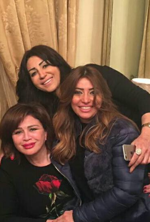 من عيد ميلاد ابنة رجاء الجداوي