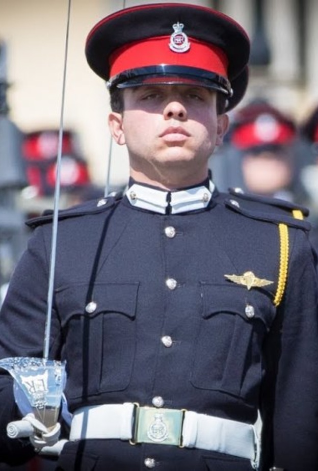 مراسم تخرج الأمير الحسين من أكاديمية ساندهيرست