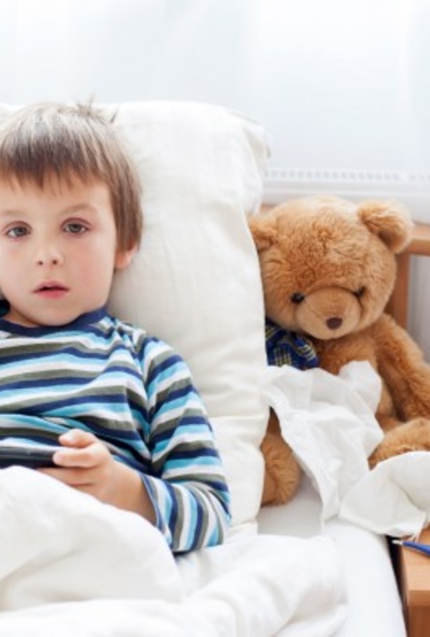 التهاب الحلق عند الاطفال