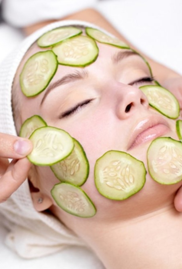 قناع الخيار والليمون رائع