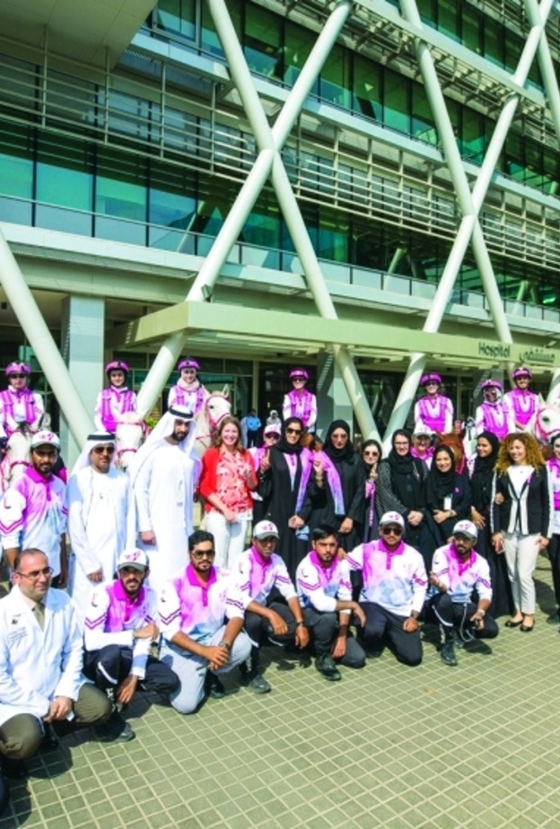 مهرجان الخير لأم الخير يستقبل مسيرة القافلة الوردية 