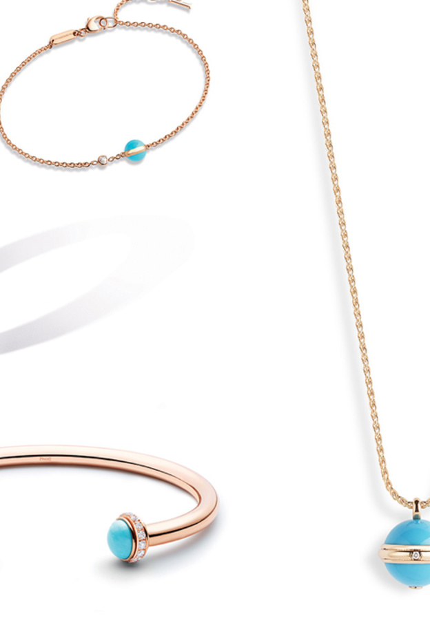 طقم الذهب من بياجيه