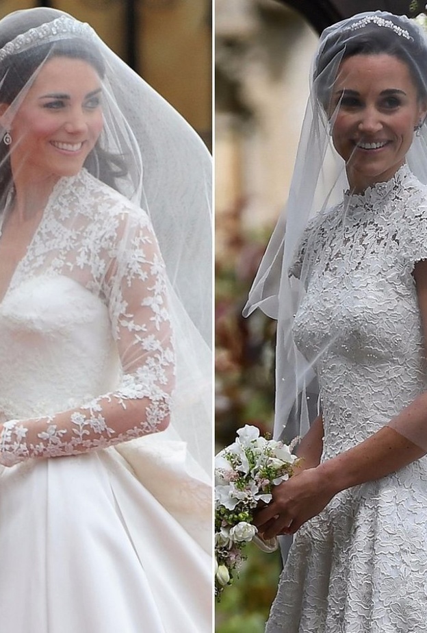 كيت وبيبا في المناسبة نفسها.