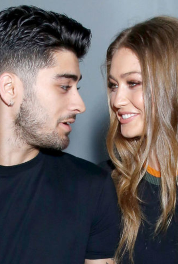 جيجي حديد تساعد زين مالك في تصميم الأحذية