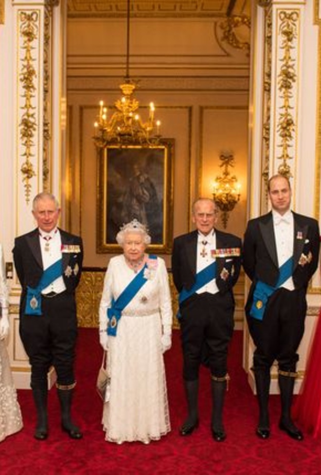 أفراد العائلة البريطانية المالكة