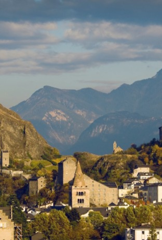 الابراج العالية التي تميز سيون