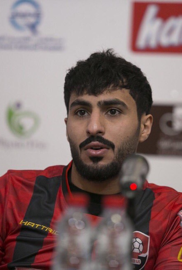 يغيب اللاعب أحمد الحبيب من الرائد أمام الهلال غدا