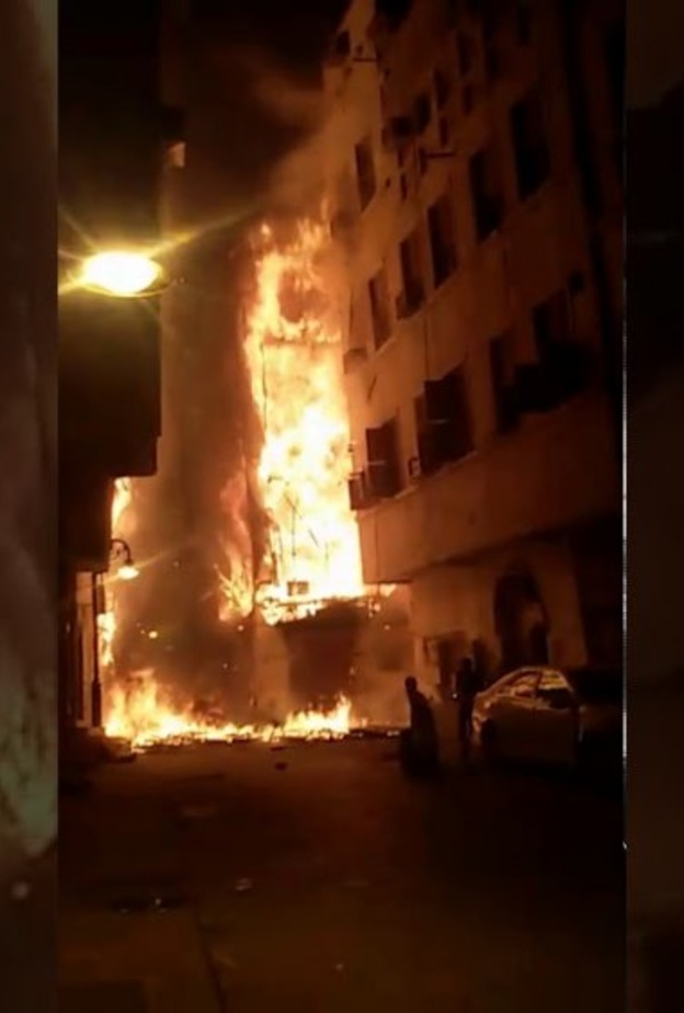 الدفاع المدني يسيطر على الحريق