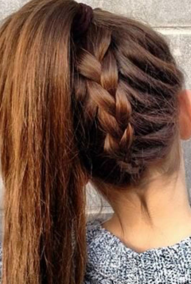 الظفيرة المقلوبة تسريحة شعر للبنات الكول