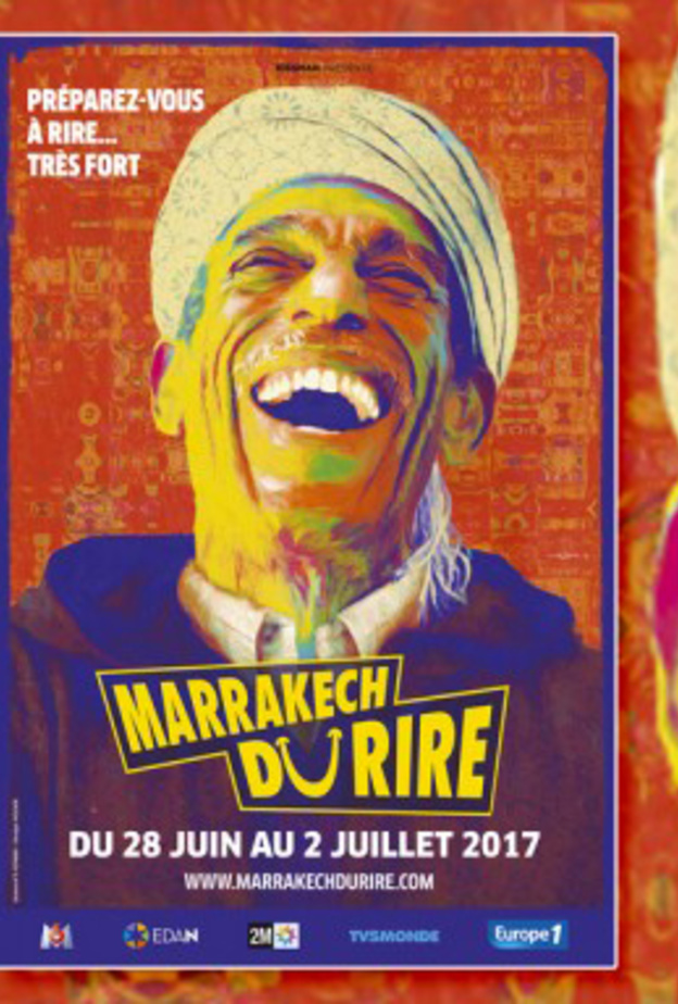 شعار انطلاق مهرجان مراكش للضحك في دورته السابعة