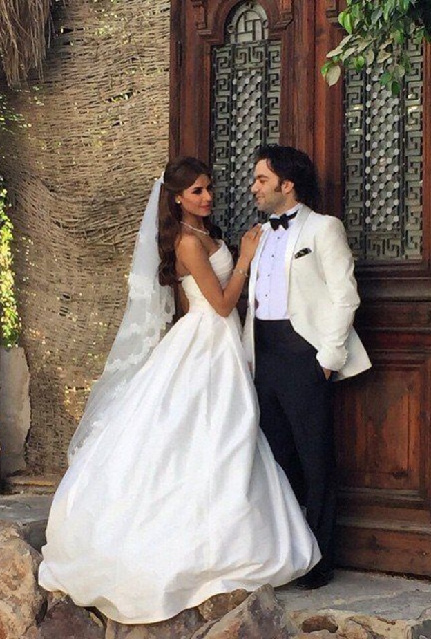 ريهام أيمن وشريف رمزي في الزفاف