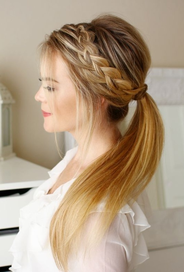 تسريحات ضفائر 2017