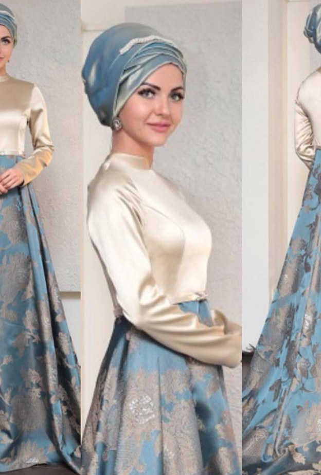 فساتين سهرة للمحجبات 