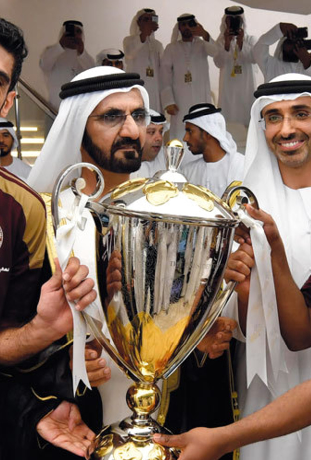 محمد بن راشد يتوّج الوحدة بــ "كأس الخير"