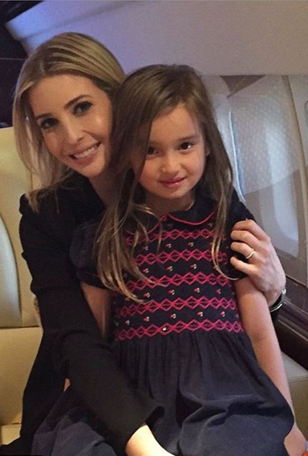 إيفانكا ترامب وابنتها أرابيلا كوشنر