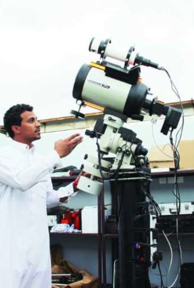 سعودي ينشيء أول مرصد فلكي شخصي