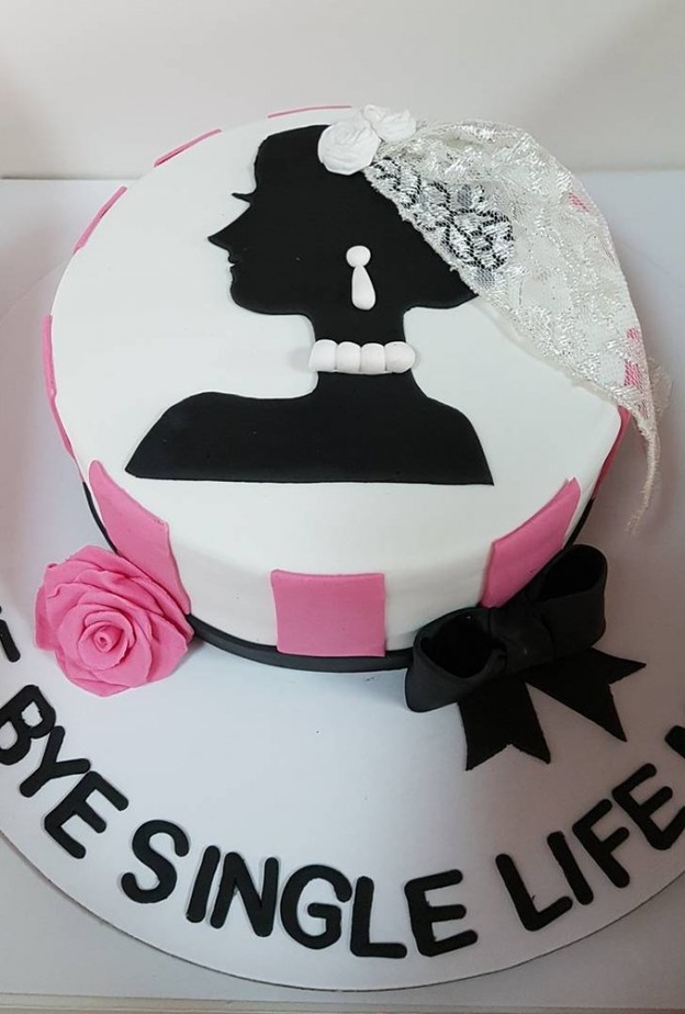 تصميم كيك توديع العزوبية