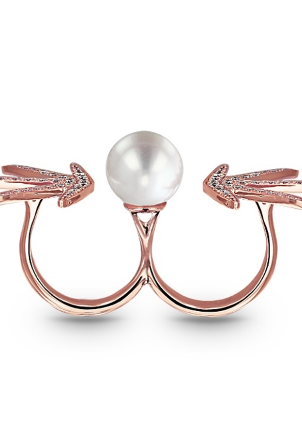 خاتم لويس فيتون من الذهب الأبيض والأصفر والوردي