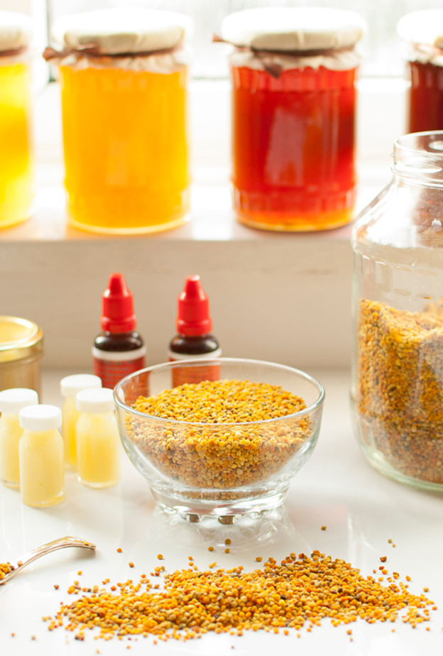 حبوب اللقاح تعزز مناعة الجسم.