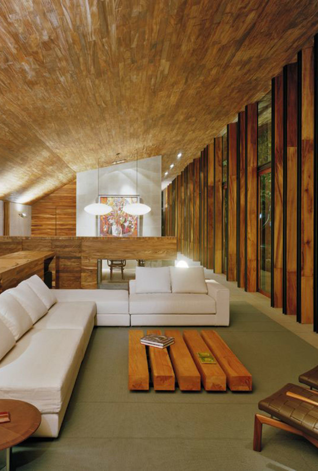 ديكور خشب يضيف عصرية و إبداع على الديكور الداخلي للمنزل 