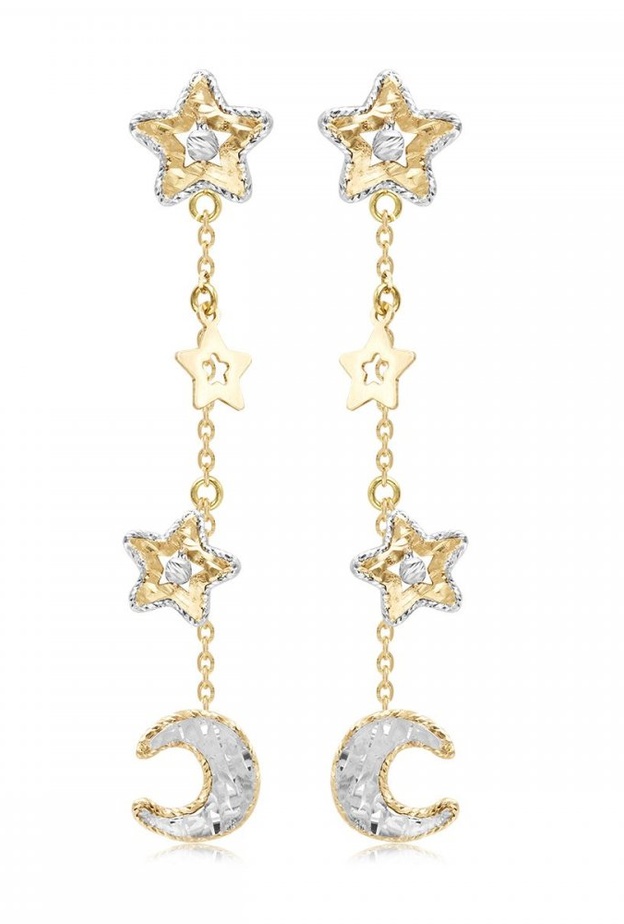 خواتم ليديا كورتيل من الذهب الأصفر والأوبال