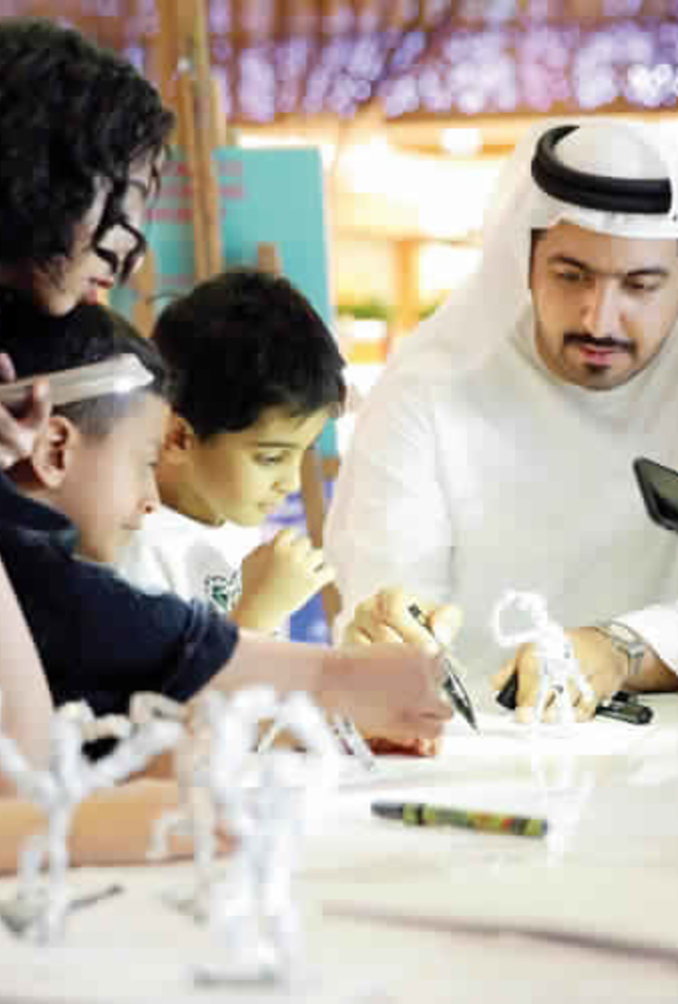 " هيئة دبي للثقافة والفنون " تنظم ورش عمل إبداعية للأطفال