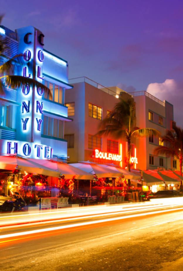 من مسار شاطئ ميامي